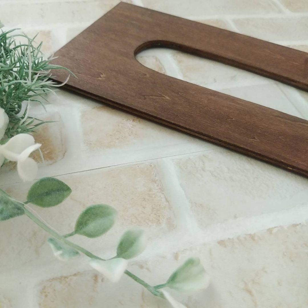 木製ボックスティッシュケース  ハンドメイド 試作品 002