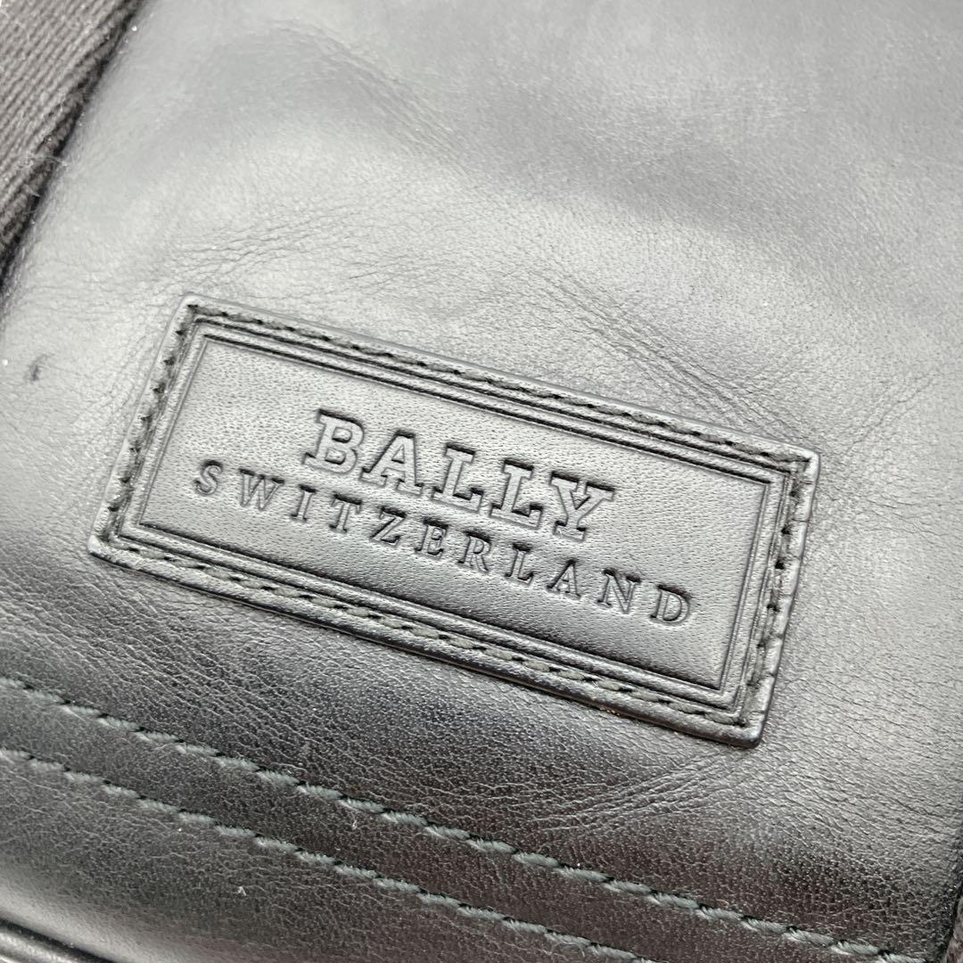 BALLY オールレザー ブリーフケース トレインスポッティング ブラック