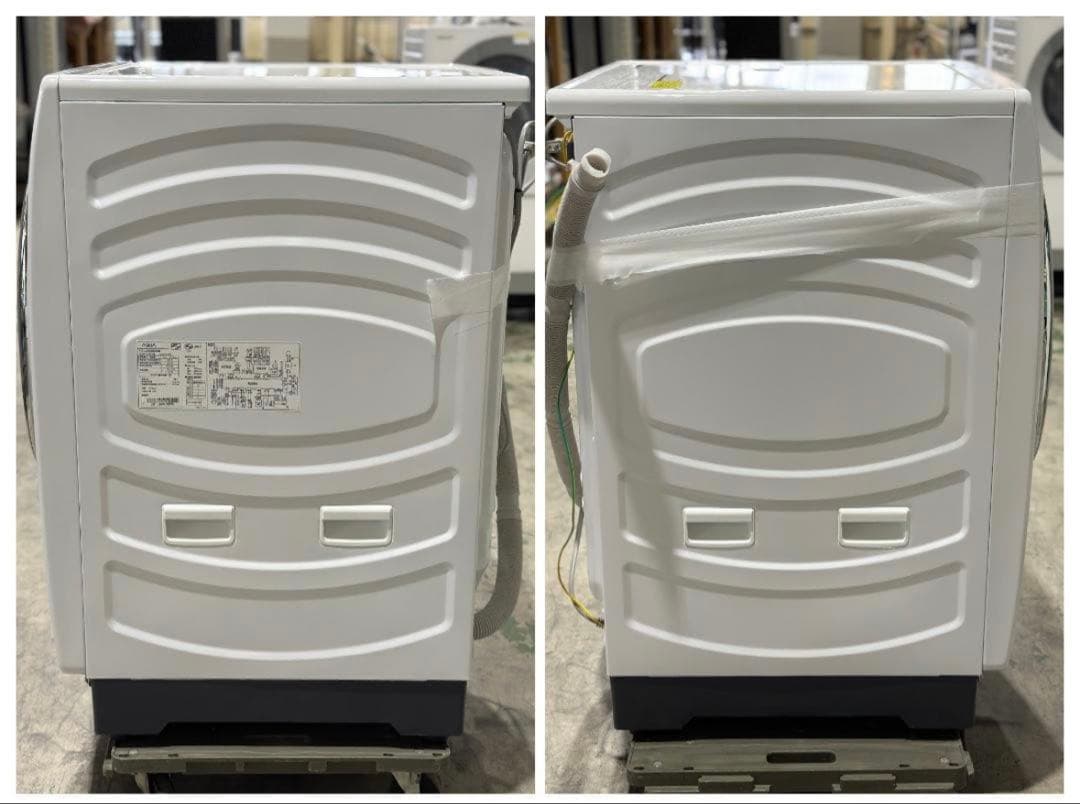 アクア ドラム式洗濯乾燥機 12kg6kg AQW-DX12N-W 2023年製