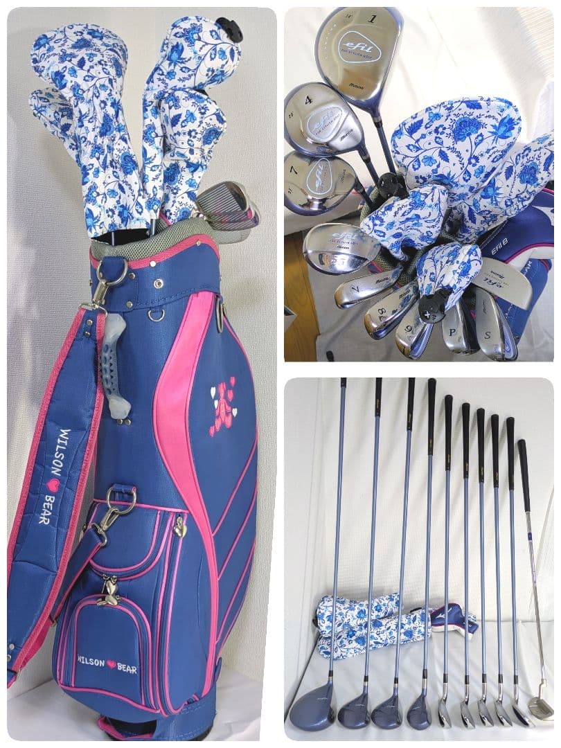 初心者向け MIZUNO efil レディースゴルフクラブセット