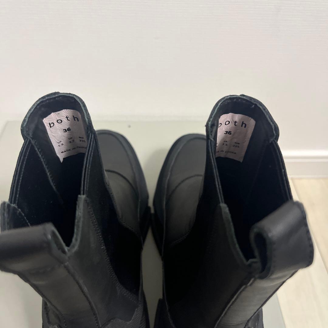 【極美品】both GAO サイドゴア ブーツ 36 (22.5-23) ボース