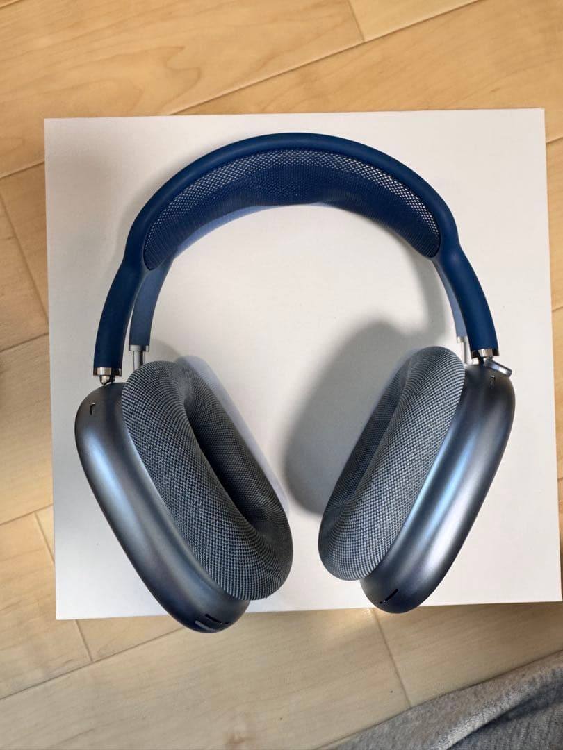 【美品】AirPods Max 第一世代　本体 スカイブルー