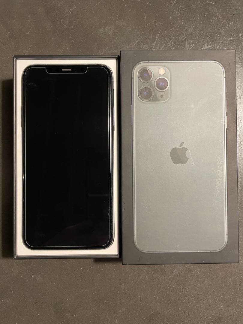 256G iPhone 11 Pro Max ミッドナイトグリーン