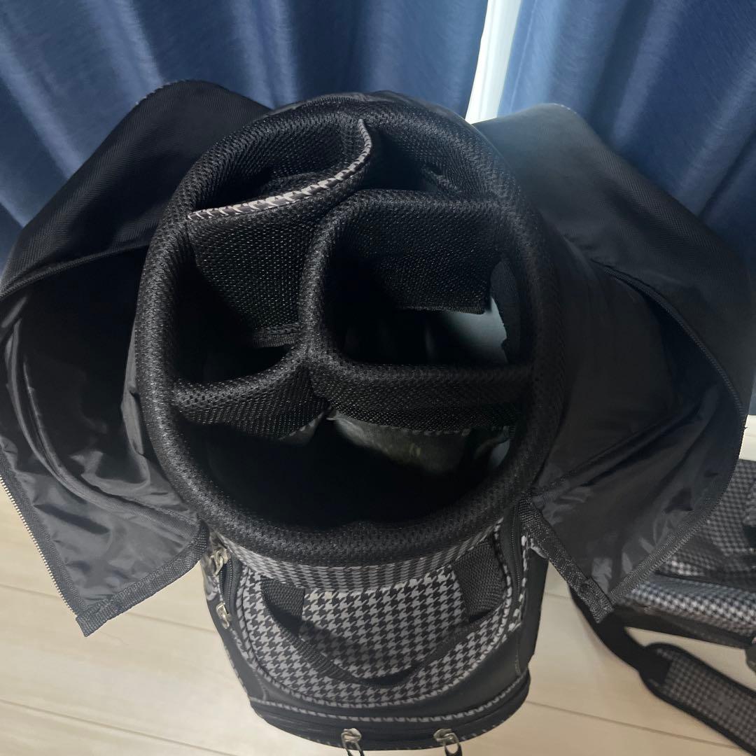 Mizuno チェック柄キャディバッグ