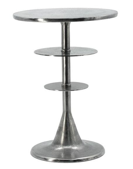 メタル製三段サイドテーブル