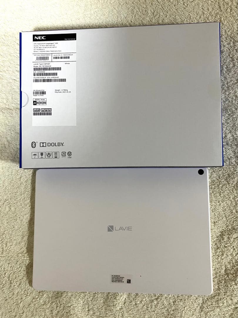NEC LavieタブレットTab E 10FHD1 PC-TE710KAW