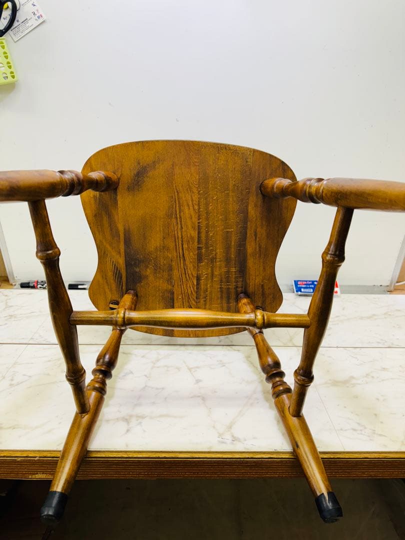 柏木工　ウィンザー　スピンドル　木製　ダイニングチェア　ビンテージ 椅子　軽量