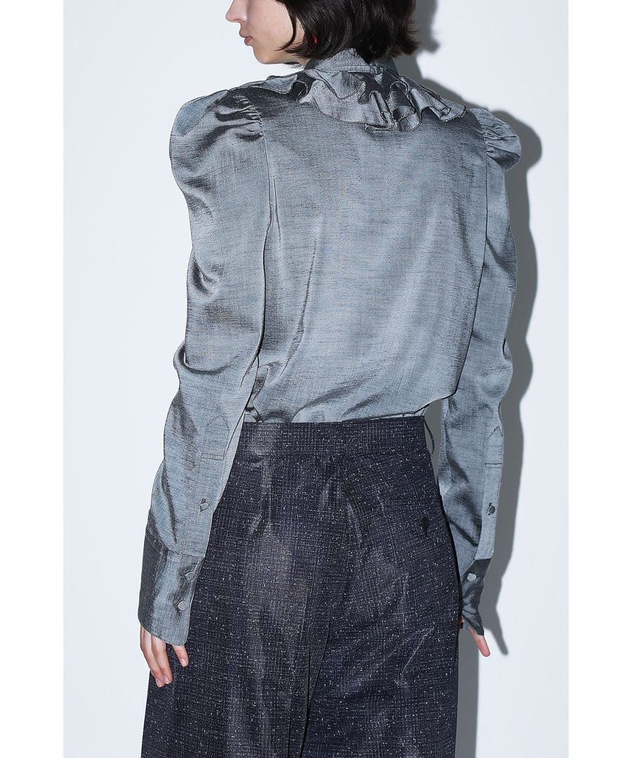 TOGA SLAB TROPICAL FRILL SHIRT フリル シャツ