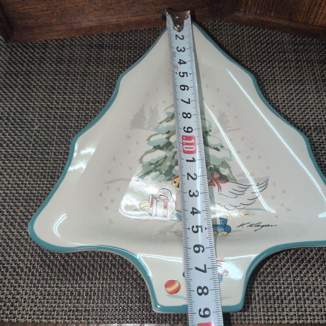 クリスマスツリー型皿 V. Kagan8枚セット