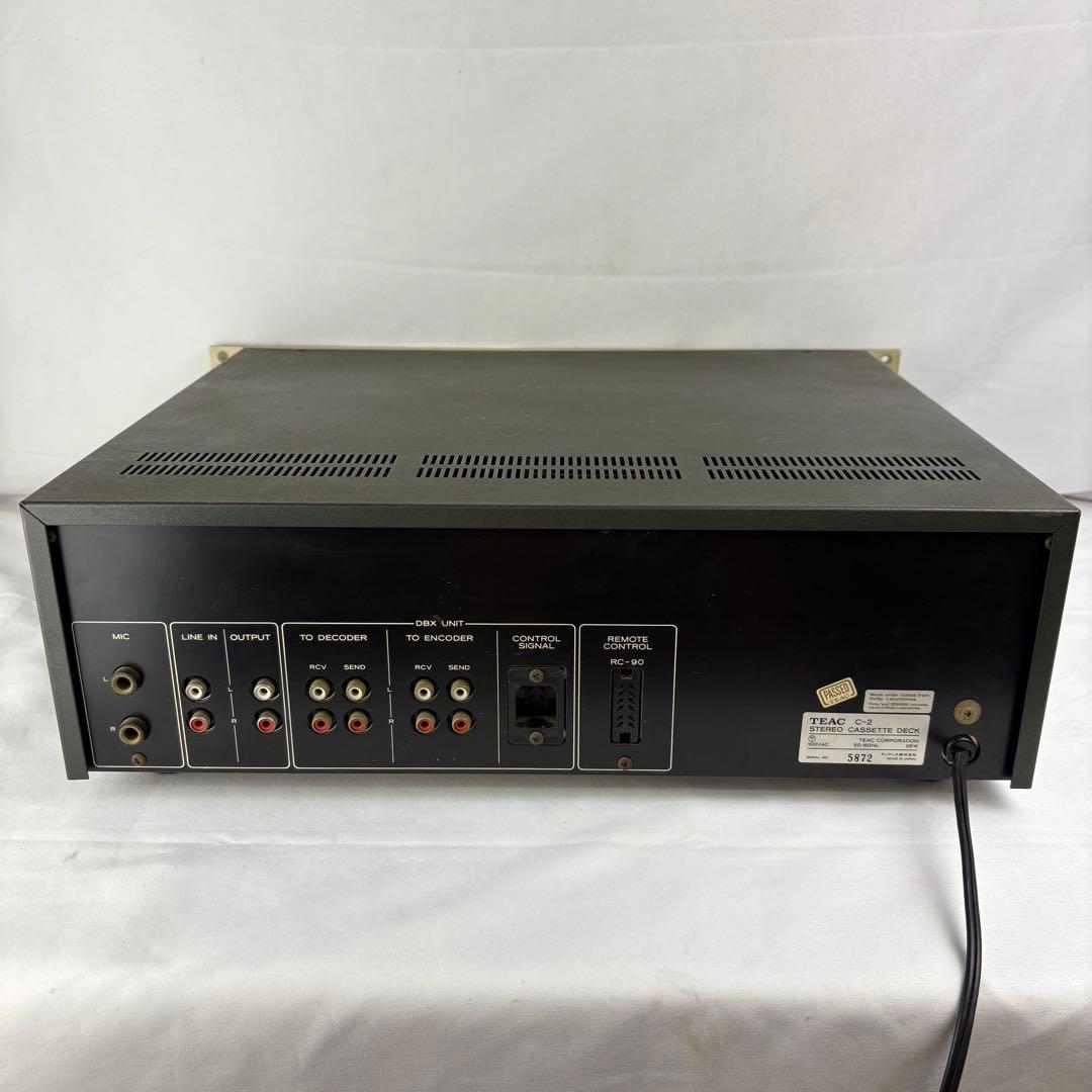 TEAC C-2 ティアック カセットデッキ 箱付