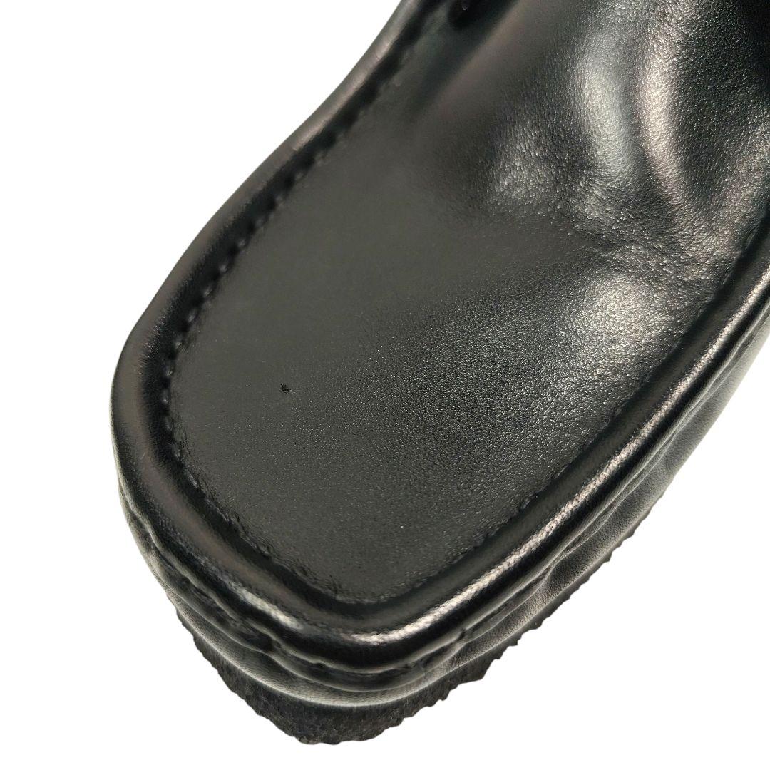 CLARKS ORIGINALS クラークス ワラビー ブラック レザー 25