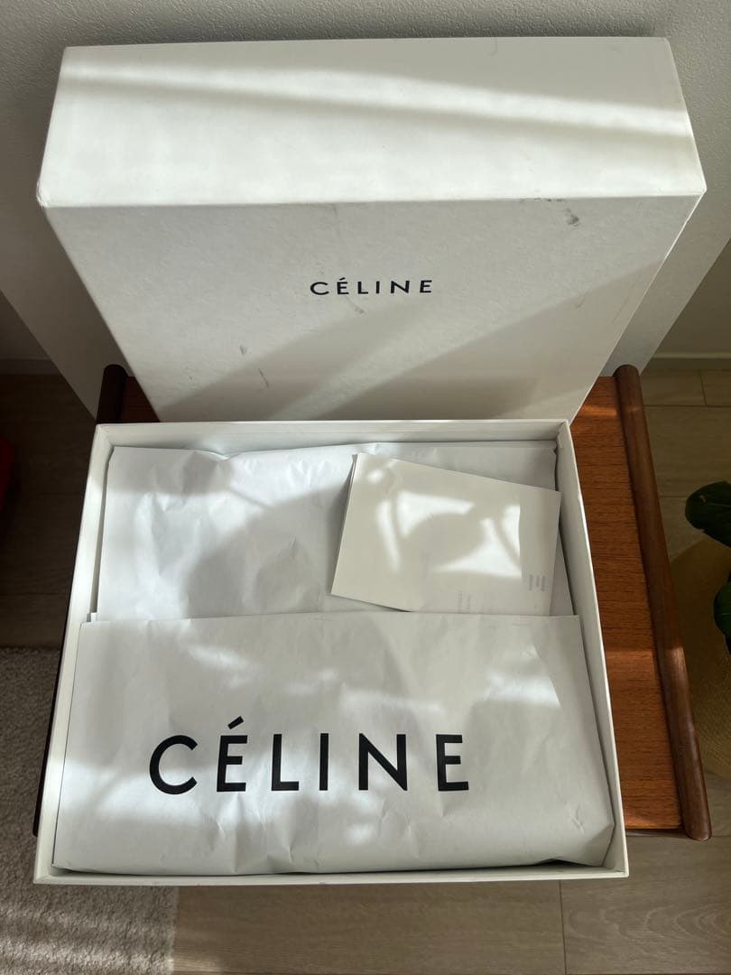 OLD CÉLINE ブラックアンクルブーツ　37 23.5 美品