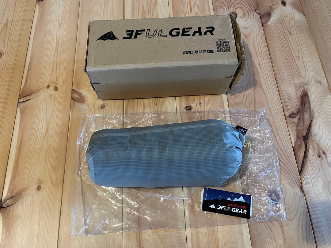 未使用 3F UL GEAR ソロ 超軽量 登山 テント グランドシート