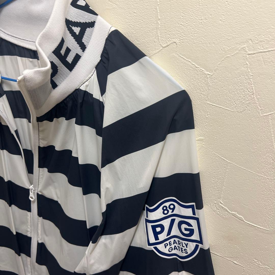 パーリーゲイツストライプジャケット EST1989