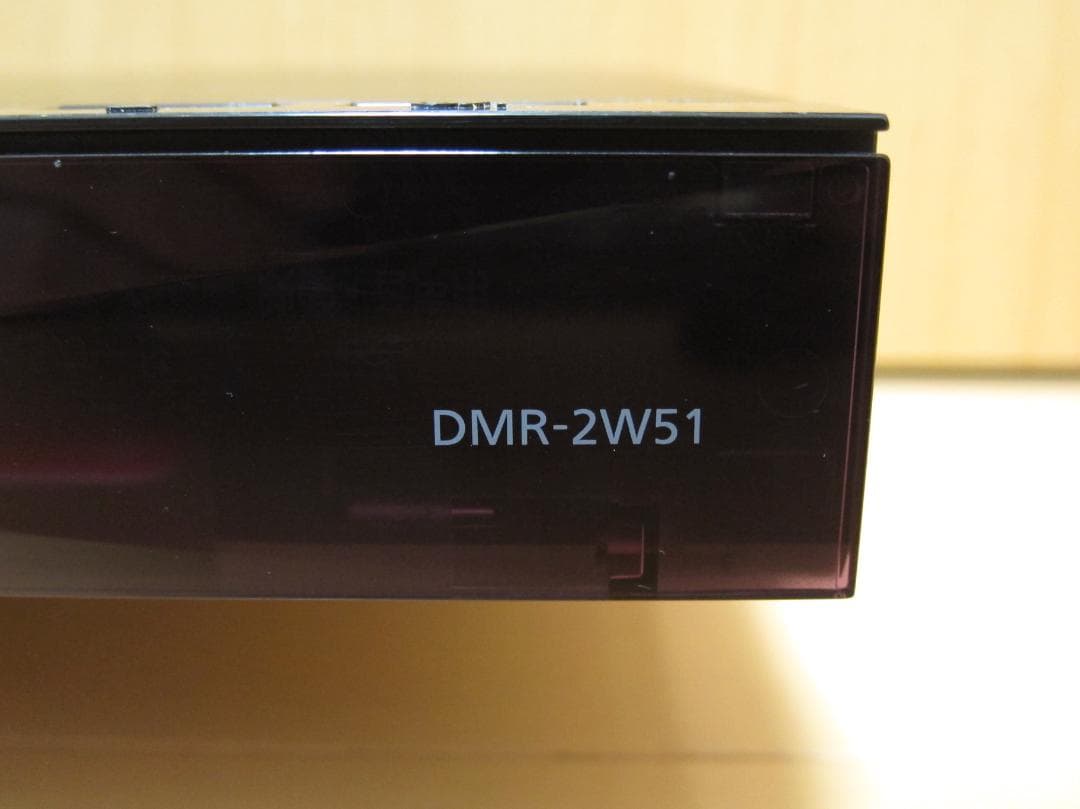 リモコン付属。新品HDD500GBへ交換！Panasonic DMR-2W51