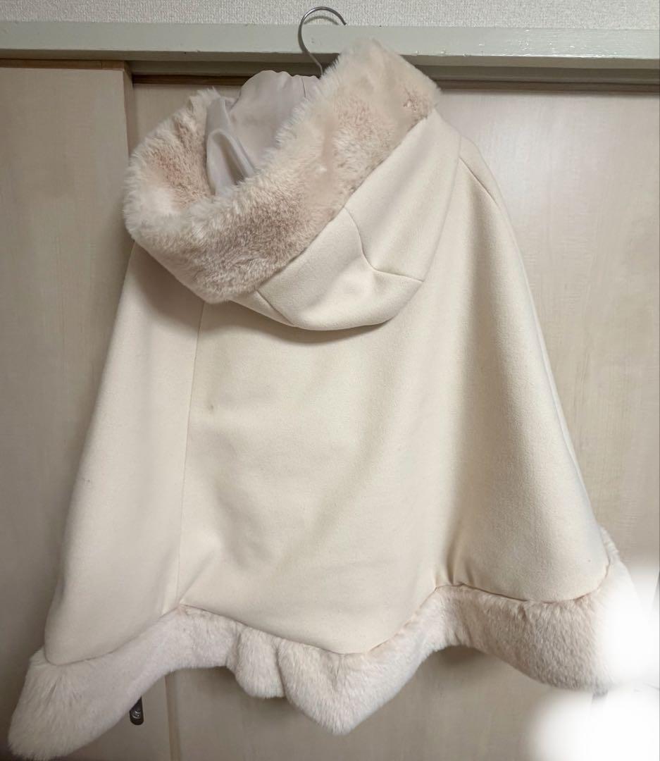 シェリミー Cherimi フード付きケープコート