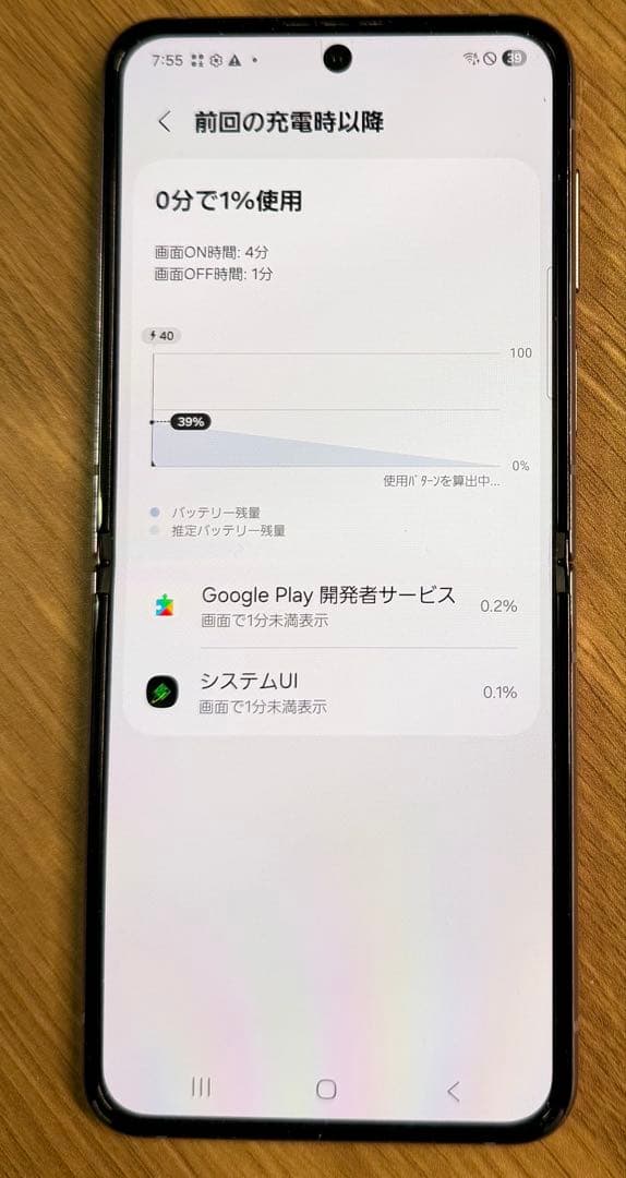 Galaxy Z Flip4 ラベンダー