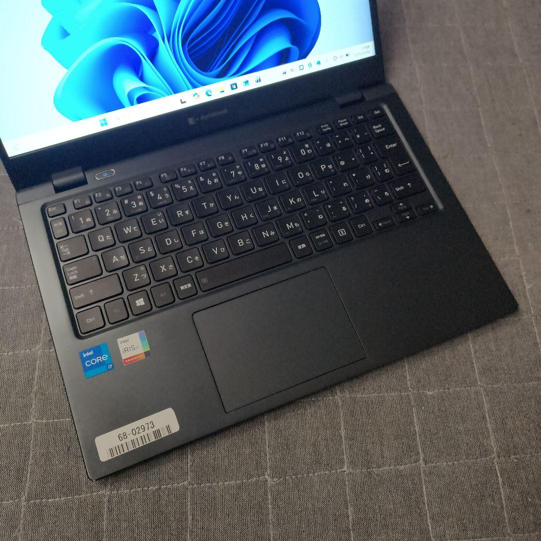 良好 Dynabook 超軽量 驚速 11世代i7 16GB 新品512GB 1