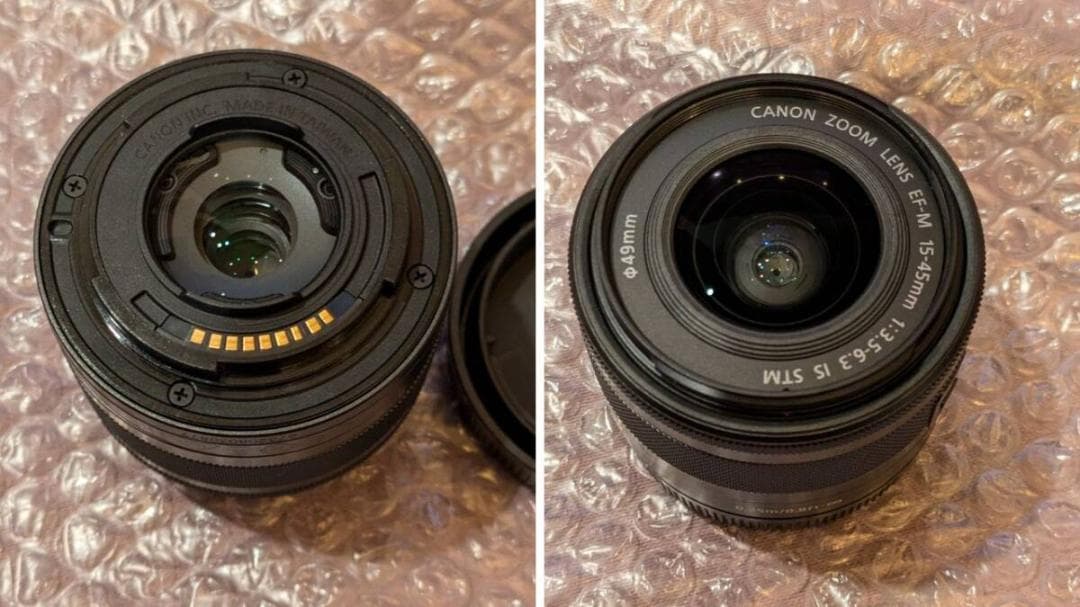 未使用　Canon EOS M6 ダブルズームレンズキット キャノン