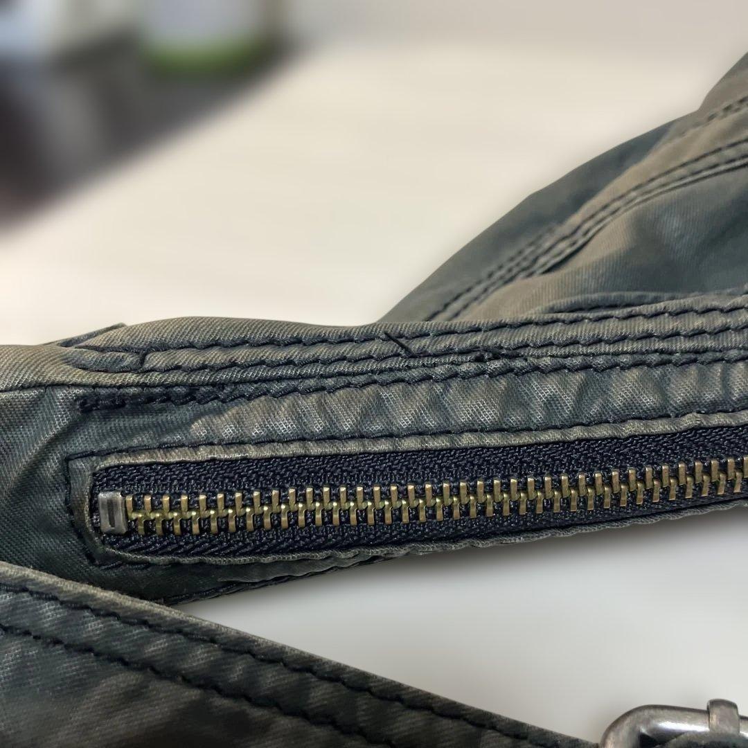 古*離様 DIESEL 三日月型　ダークブルー ショルダーバッグ