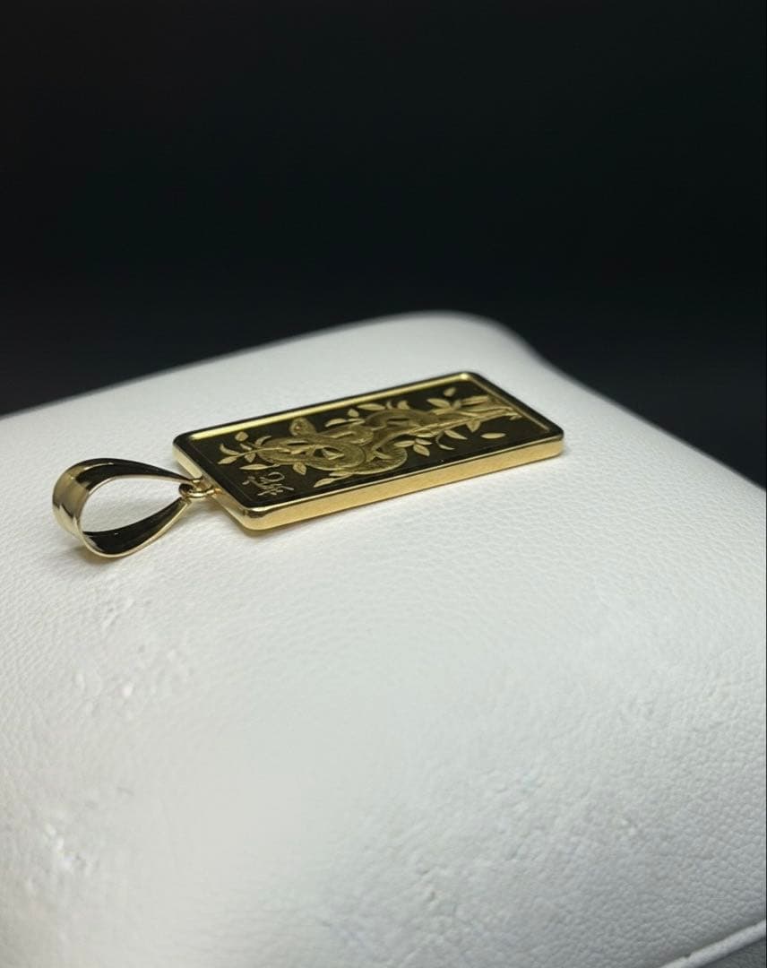 【新品】 24K ペンダント スネイク