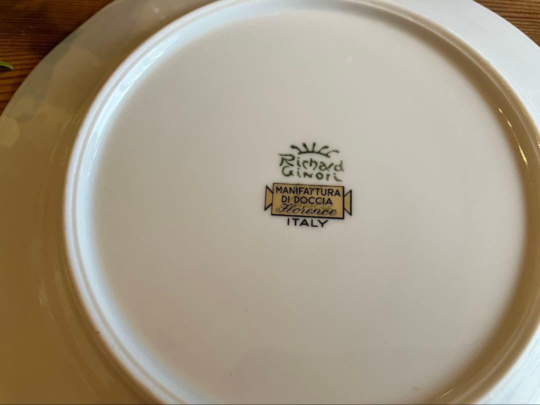 ジノリ　アンティコアンティックローズ　19デザートプレート×6