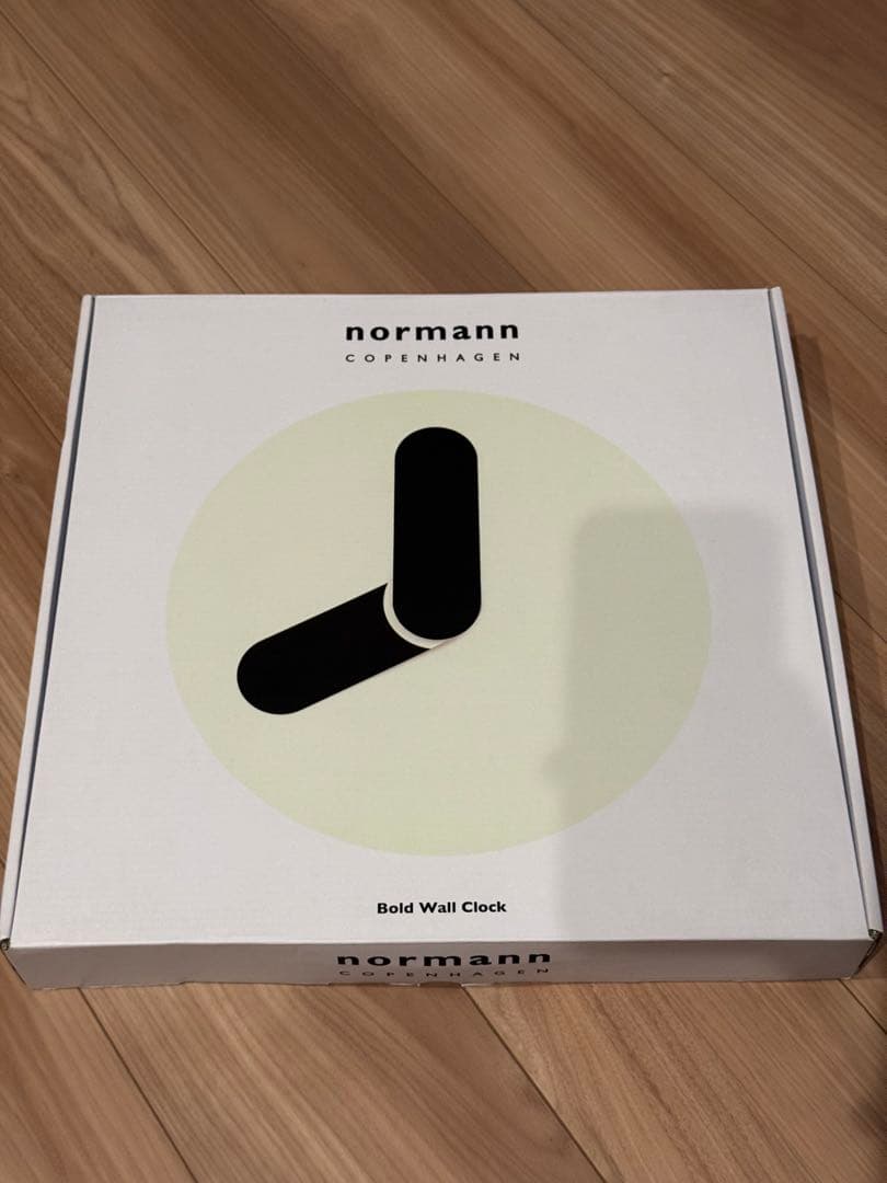 インテリア時計 normann  Bold Wall Clock