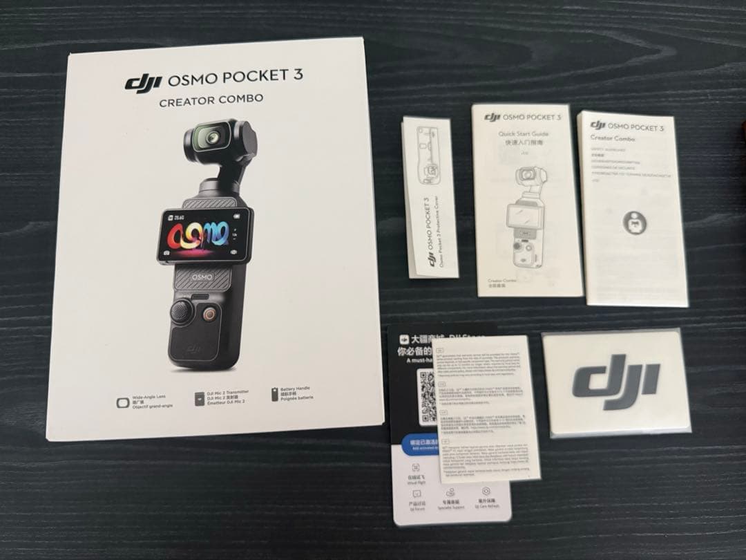 ビデオカメラ Osmo Pocket 3 Creator Combo