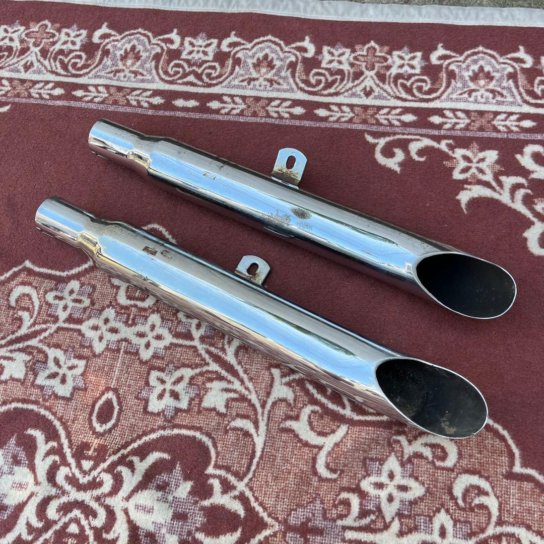 ハーレー ダイナで使用◾️ターンアウトマフラー サイレンサー