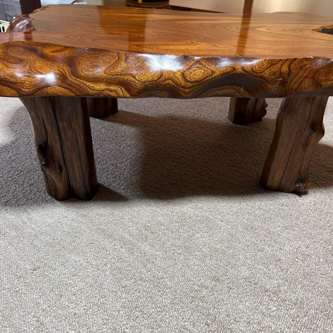 3月末まで出品！木製座卓 自然な木目