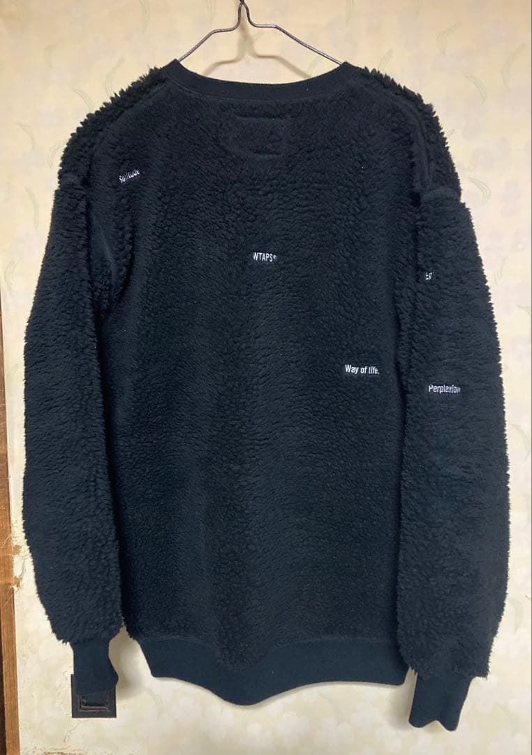 WTAPS 24FW フリース スウェット S 01