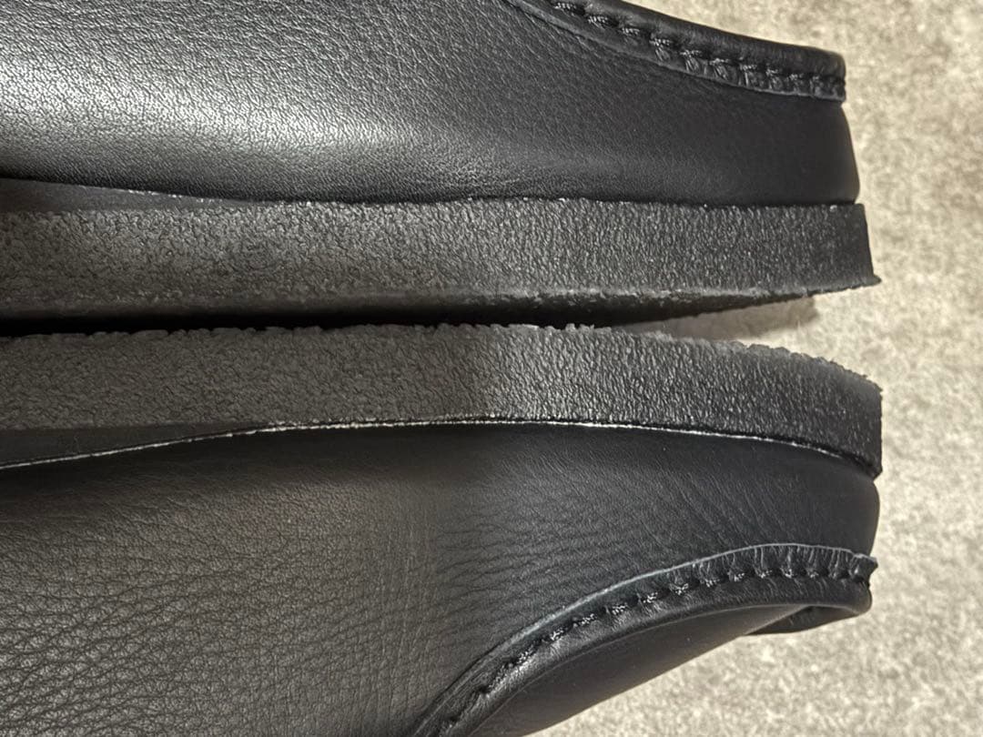 極美品　スティルバイハンド　シボ革　チロリアンシューズ　ブラック黒