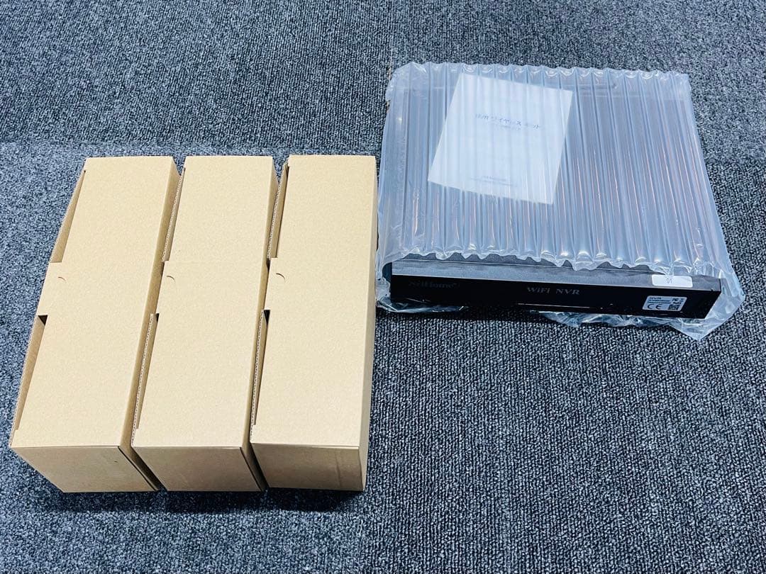 防犯カメラ8台セット屋外 IP66防水 監視カメラ 遠隔監視 動体検知 暗視撮影