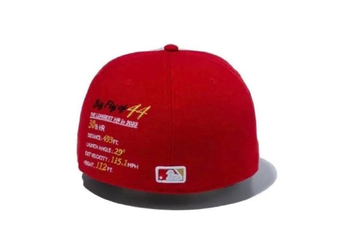 エンジェルス 59FIFTY キャップ 7 5/8 赤/クリーム