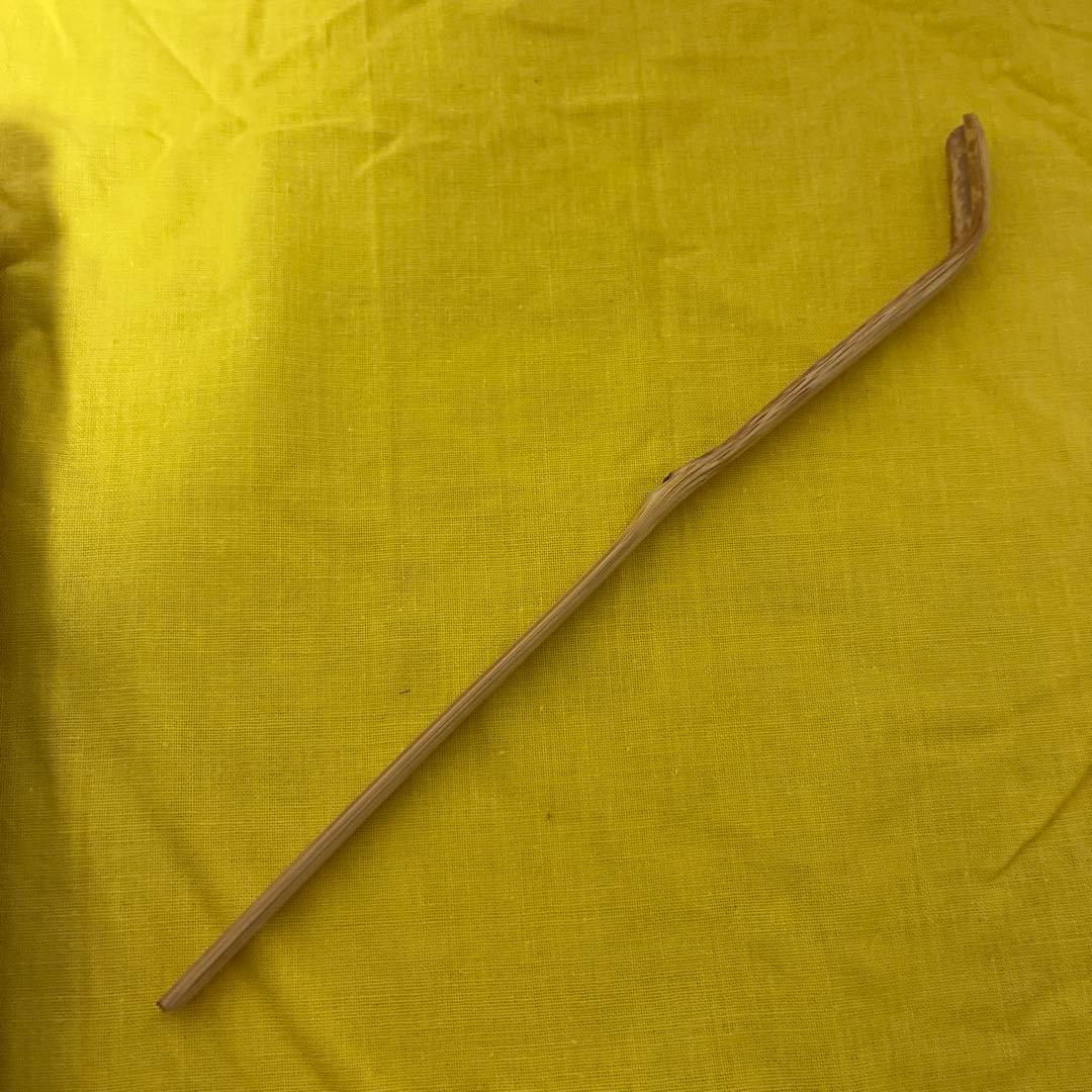 竹製茶杓 手彫り 専用ケース付き