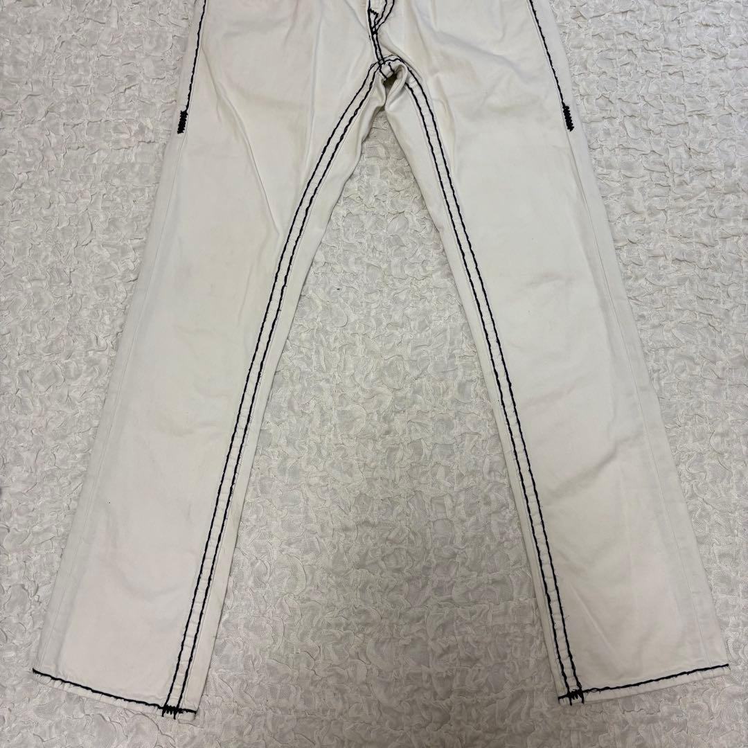 レア ホワイト true religion ricky superT デニム