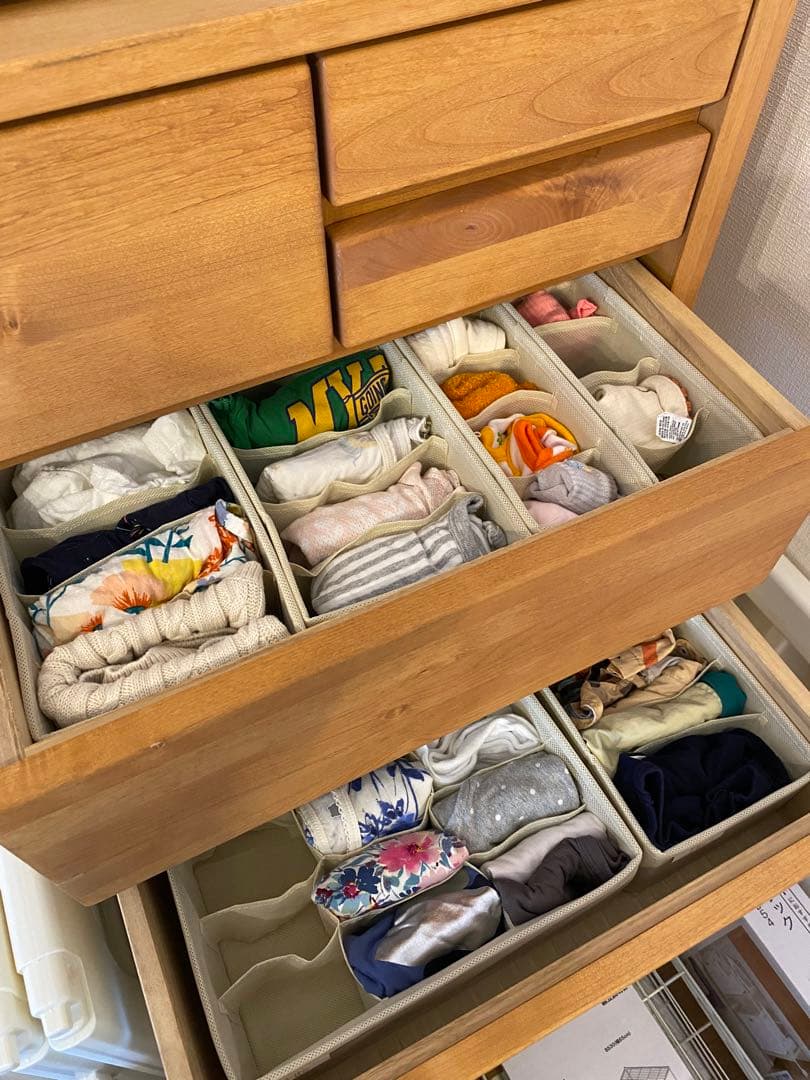 木製チェスト 6段 ナチュラルカラー 幅60cm【日本製】