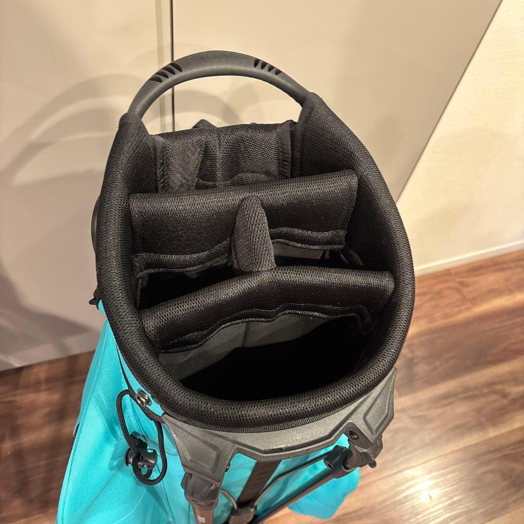 BRIEFING WINDANDSEA ゴルフバッグ ターコイズ キャディバッグ