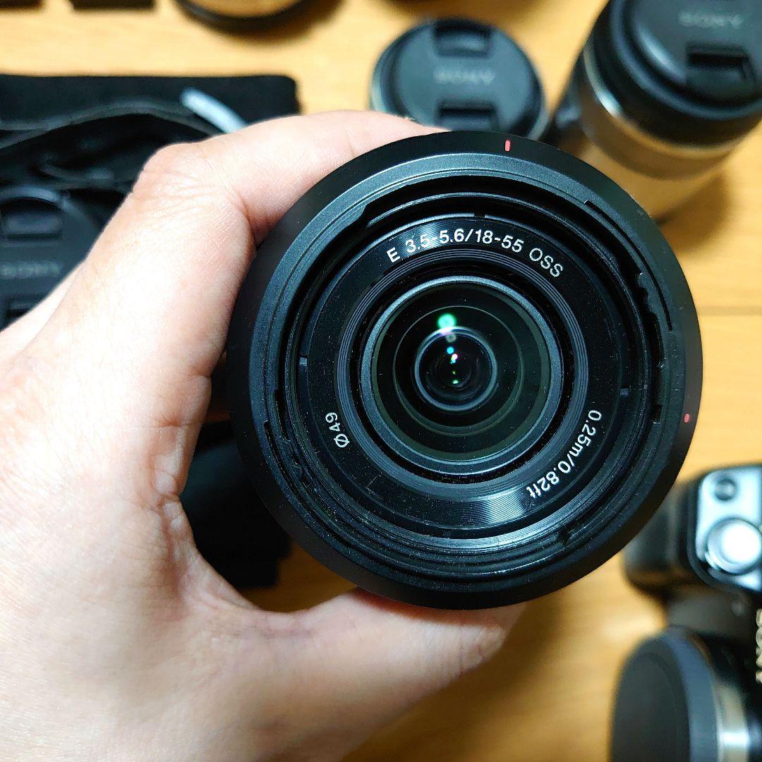SONY NEX-7 ミラーレス一眼カメラ+レンズ5本+その他