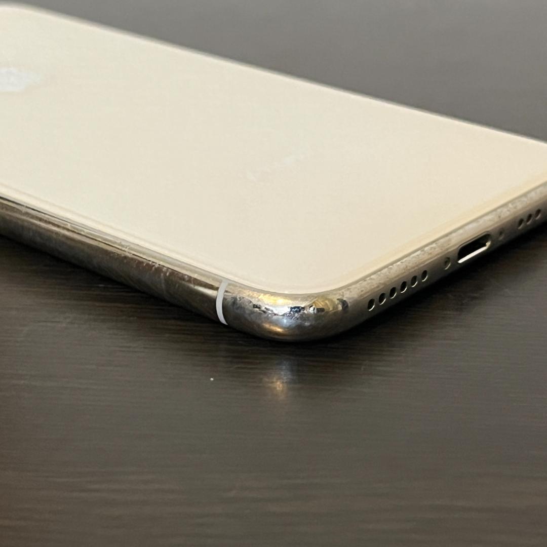 【中古】SB iPhone XS 256GB シルバー【動作確認済み】