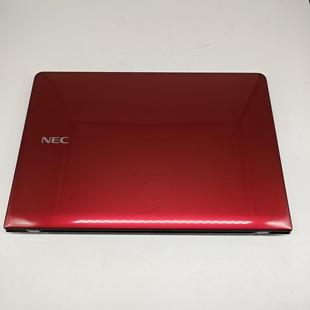 【LAVIE】LS700 高速i7 SSD256GB 8GB レッドノートPC