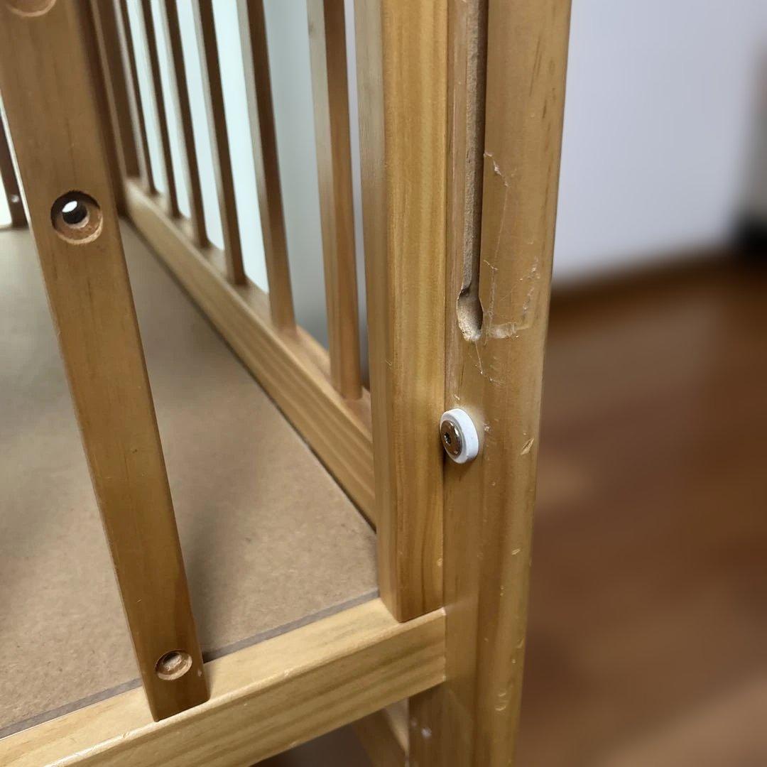 カトージ　ハイポジション ベビーベッド アーチ ナチュラル レギュラー