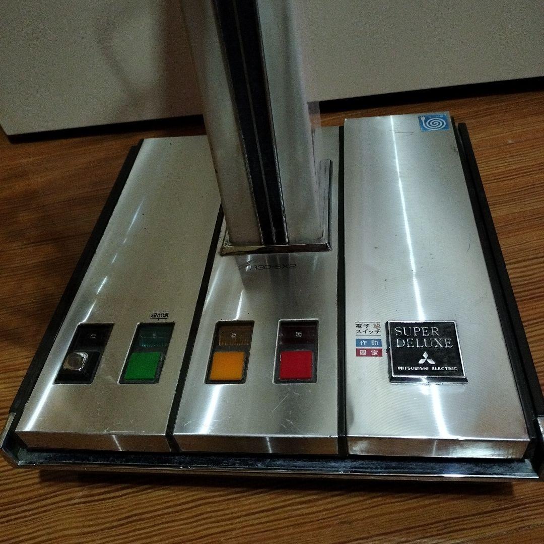 レトロ 扇風機 三菱SuperDeluxe オブジェ コレクション 可動品