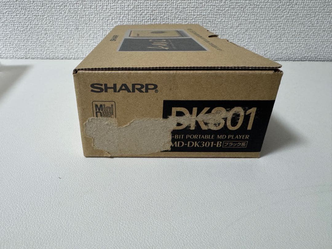 極美品　SHARP MD-DK301-B