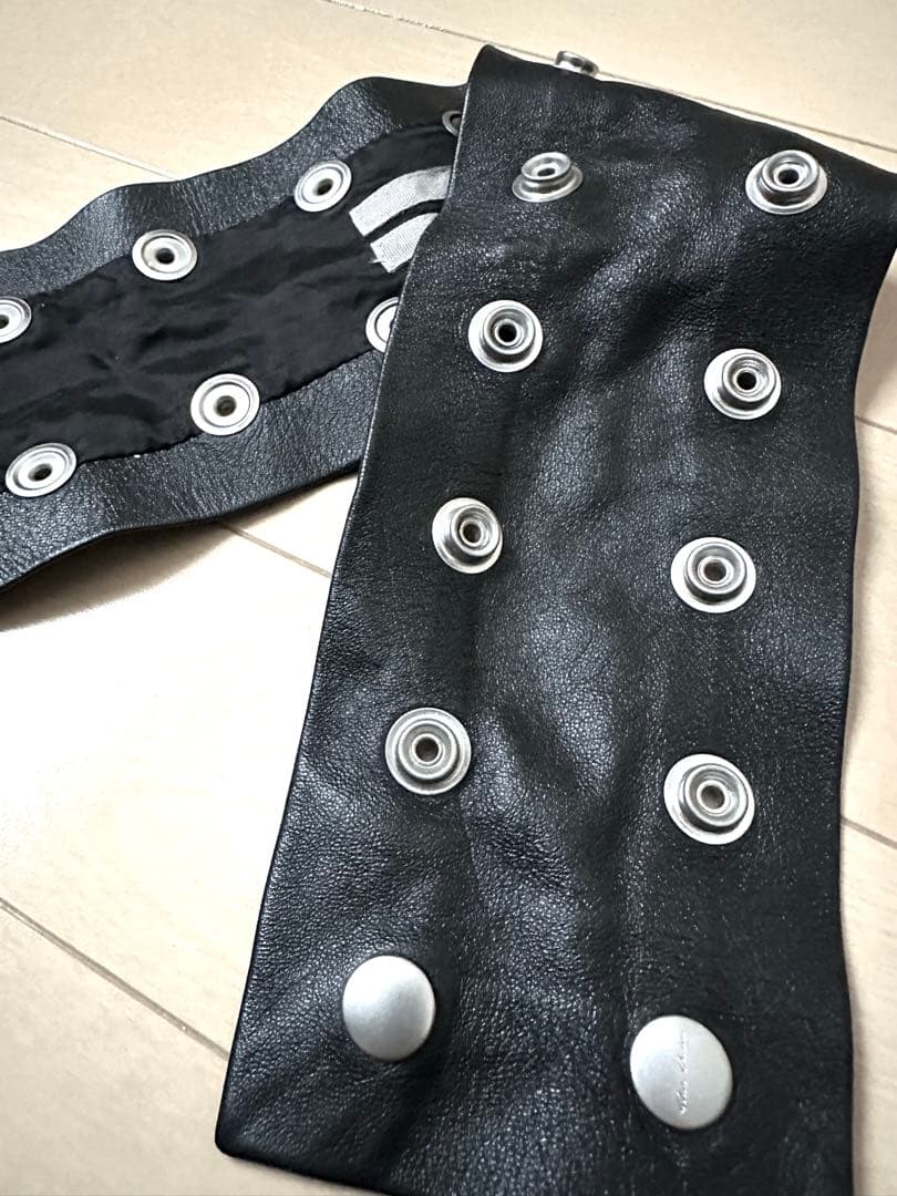 RICK OWENS レザーチョーカー