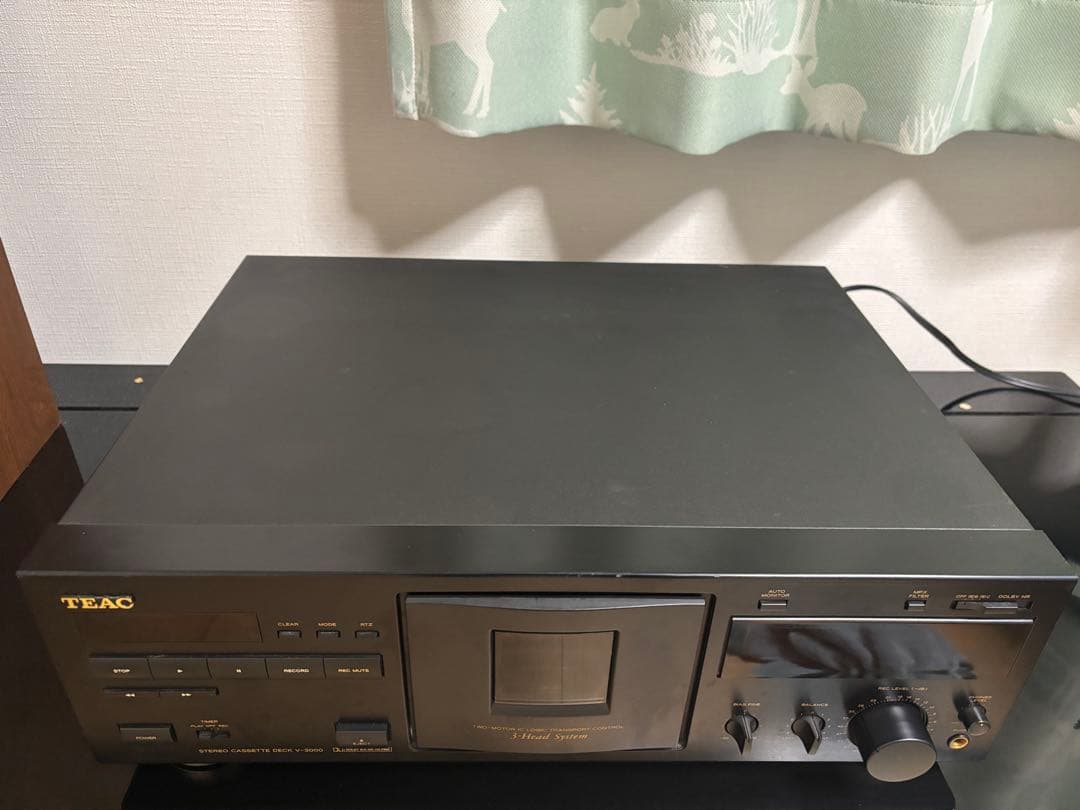 TEAC ステレオカセットデッキ　V-3000 中古