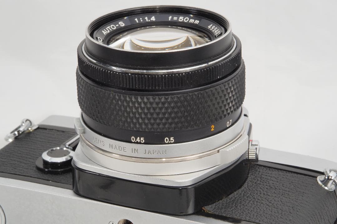 OLYMPUS OM-1 ZUIKO 50mm f1.4 分解整備済 保証付