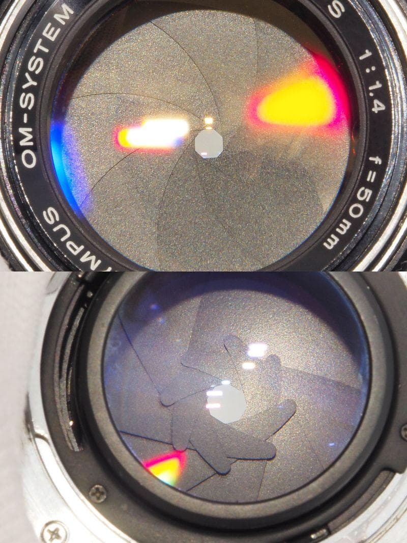 OLYMPUS OM-1 ZUIKO 50mm f1.4 分解整備済 保証付