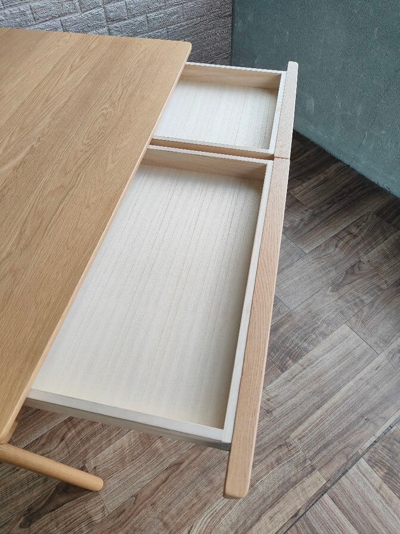 美品 浜本工芸 No.09 デスク ライティングデスク 学習机セット