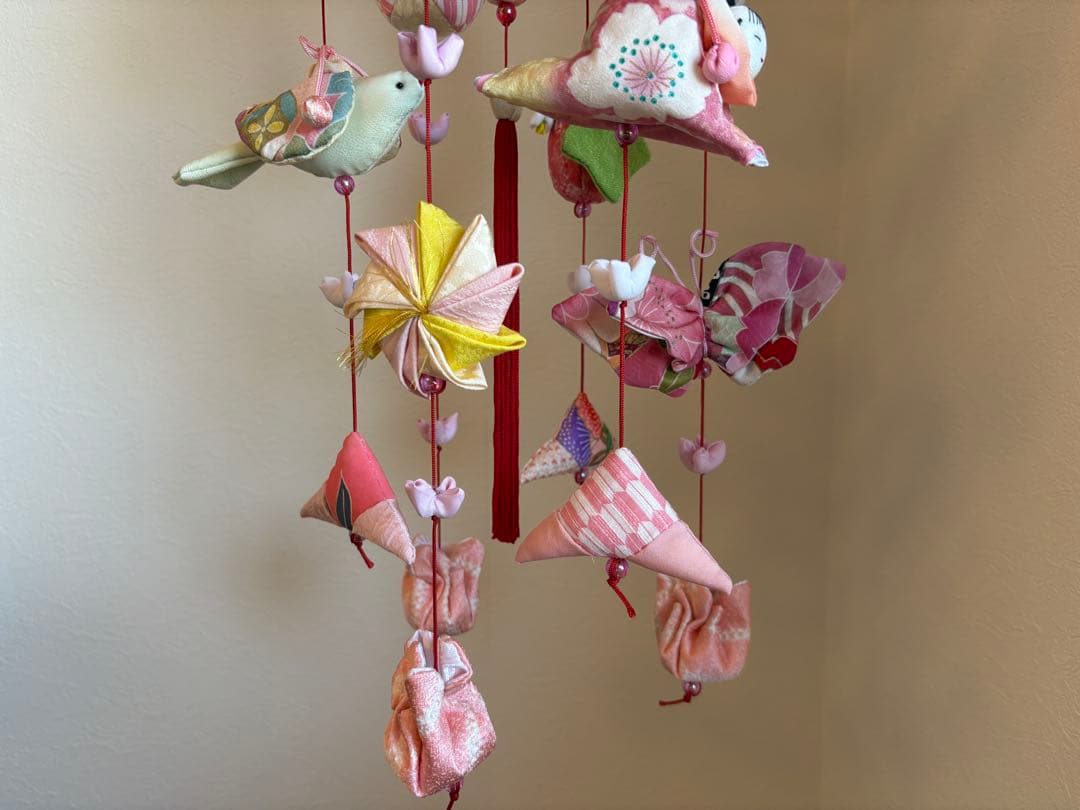 可愛いつるし雛　No.172 雛祭り・桃の節句・初節句飾り・さげもん吊るし飾り